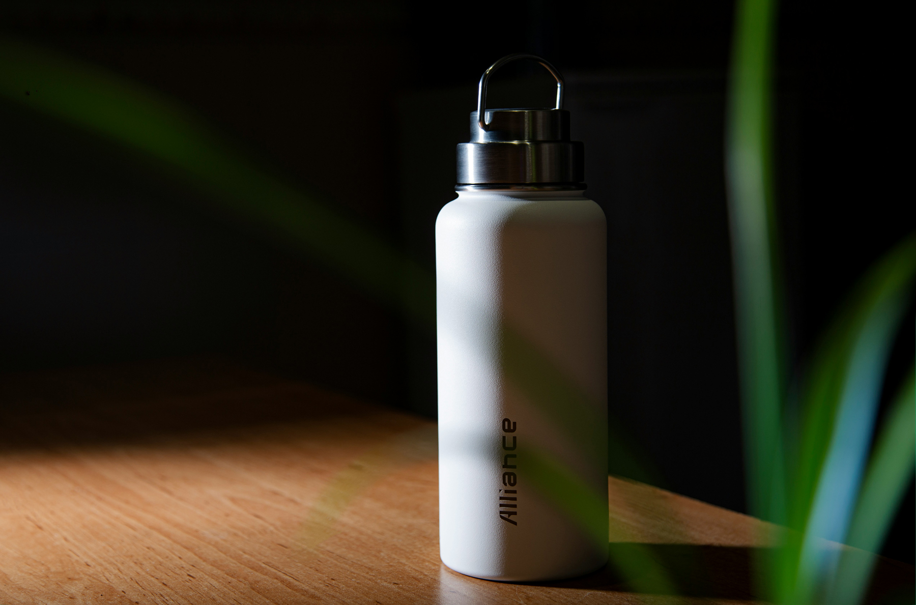Trinkflasche in der Aufbewahrung